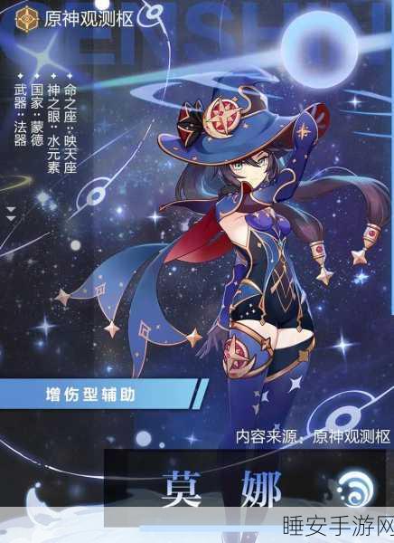 原神莫娜辅助深度攻略,武器、圣遗物搭配及实战技巧全揭秘