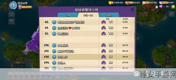 海岛奇兵战术盛宴，部族螃蟹战斗加成全攻略与实战策略解析