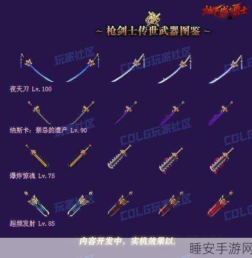 DNF,揭秘CP武器系统,吞噬与APC武器的深度解析