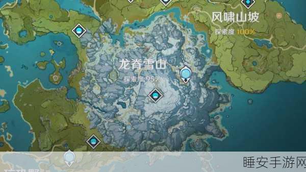 探秘原神雪山,冰封挑战与神秘宝藏大揭秘