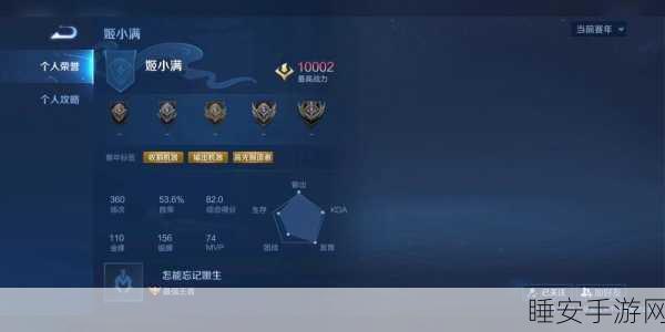 王者荣耀，揭秘战力增长缓慢之谜，助你快速攀升荣耀之巅