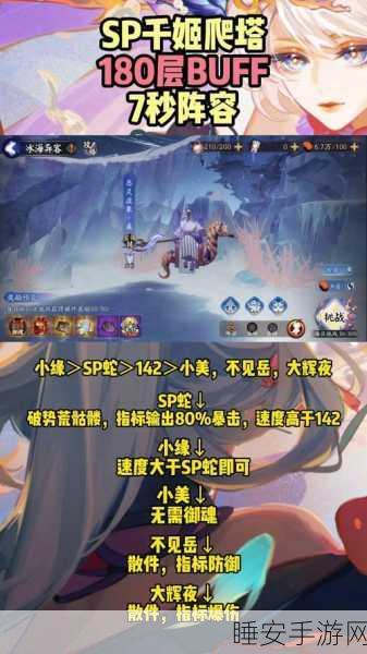阴阳师春节爬塔最强阵容攻略，登顶秘籍大公开！