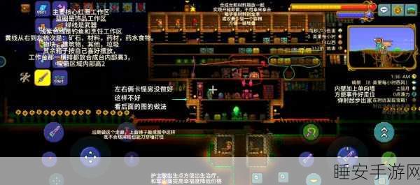 泰拉瑞亚探险指南，揭秘银矿石的秘密花园与竞技盛宴