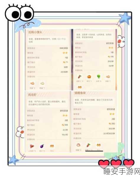 摩尔庄园火龙果秘籍大公开,独家菜谱助你赢取烹饪大赛冠军