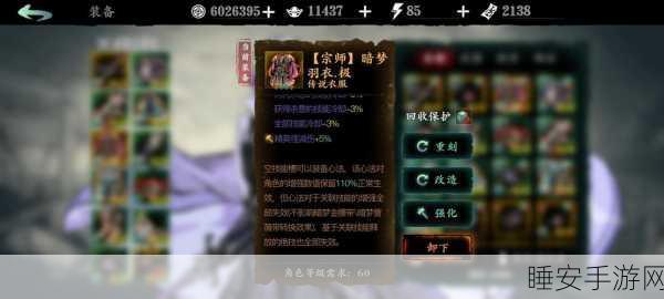 影之刃暗梦羽衣,高效升级秘籍与实战技巧大揭秘