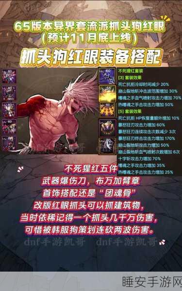 DNF不灭战神异界套终极对决,揭秘最强套装搭配与实战技巧