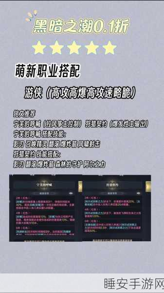 黑暗之潮契约，角色玩法深度解析，基础角色闪耀战场攻略