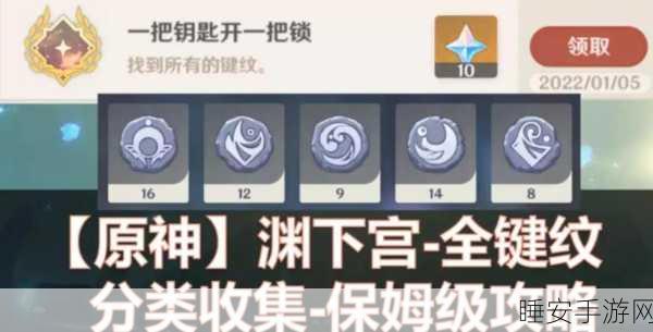 渊下宫探秘，原神玩家解锁奇幻秘境，键纹激活位置全攻略