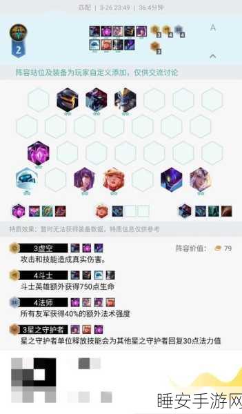 云顶之弈顶尖攻略,揭秘虚空斗法阵容完美搭配与实战战术