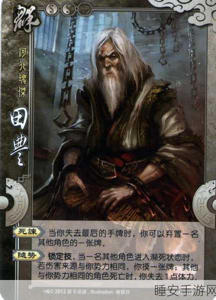 手游策略深度解析,三国杀国战中武将最佳搭档揭秘