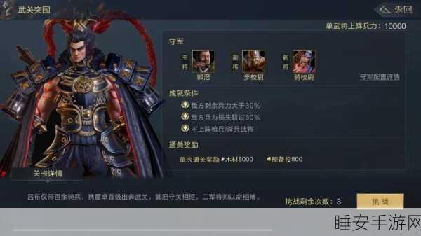 鸿图之下,吕布最强阵容搭配与实战攻略