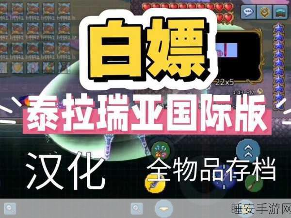 泰拉瑞亚深度探索，揭秘旅商神秘宝典，赢取独家游戏礼包