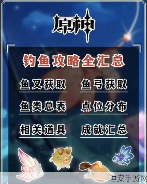 原神雷鸣仙垂钓大赛全攻略，精准钓点揭秘与高效钓取技巧
