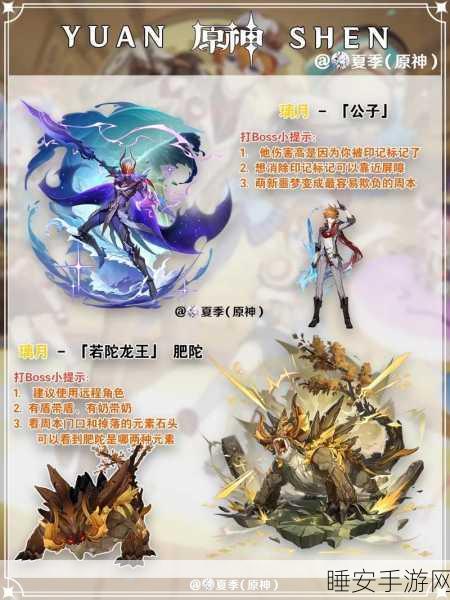 原神全BOSS挑战指南,解锁BOSS图鉴,征服提瓦特大陆