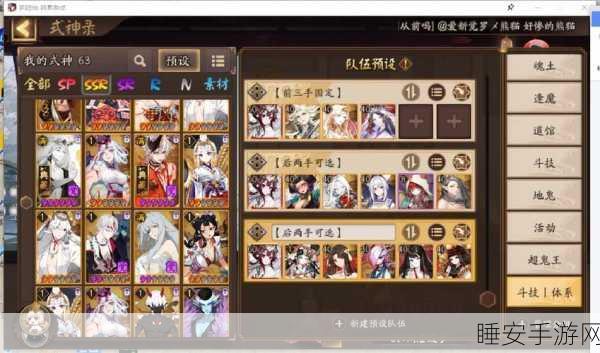 阴阳师新版本全攻略,R卡逆袭,实用角色深度剖析与竞技场实战技巧