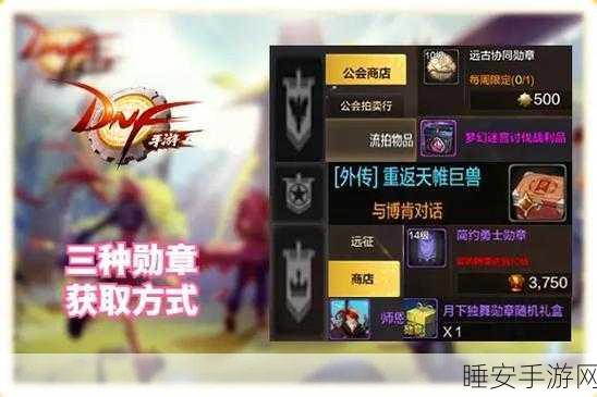 DNF手游徽章获取全攻略,解锁荣耀之路的必备指南