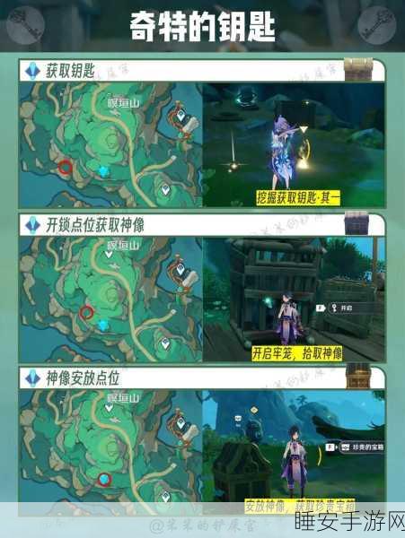 原神公测版深度解析，遁玉陵解谜全流程攻略，揭秘隐藏宝藏！
