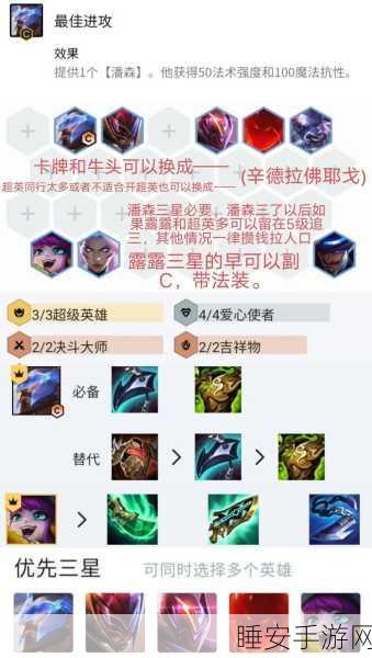 云顶之弈新版海克斯阵容搭配攻略,解锁致胜新策略