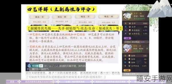 花亦山心之月，揭秘四艺装备策略战，解锁战斗新境界