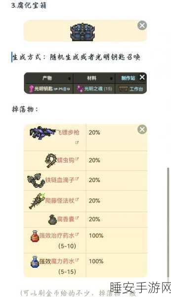 泰拉瑞亚生存秘籍，多功能制作站布置图大公开，助你打造终极生存基地！