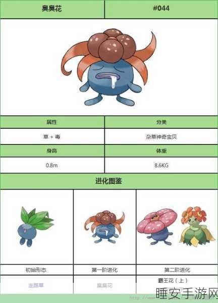精灵宝可梦GO，臭臭花技能搭配深度解析，竞技场制胜全攻略