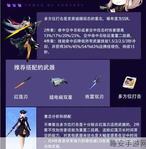 幻塔武器技能搭配全攻略，揭秘顶尖战斗策略与制胜秘籍