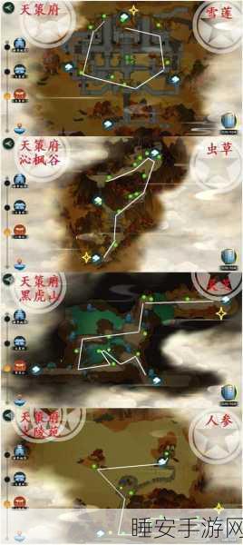 剑网3指尖江湖，纯阳地图深度探索，珍稀材料采集与隐藏宝藏全攻略