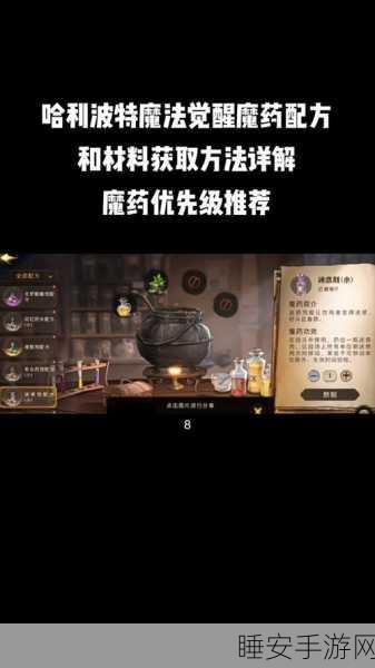 揭秘哈利波特手游，魔药配方大赛全攻略