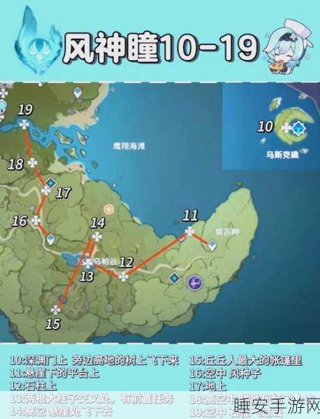 原神深度探索,风龙废墟风神瞳全收集攻略,揭秘高效获取秘籍