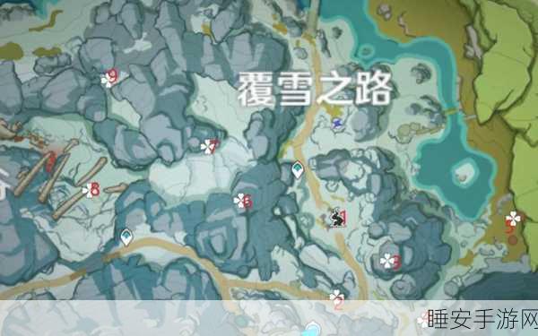 原神寒天之钉火精灵寻觅指南，精准定位三精灵，探险攻略大揭秘