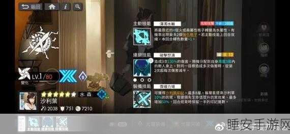 白夜极光，沙利叶技能突破全攻略，材料清单大揭秘！