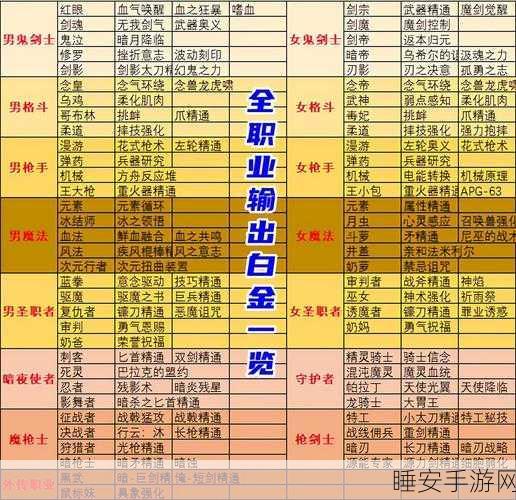DNF全职业徽章搭配攻略，精准速查，打造你的专属战斗风格