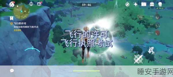 原神飞行考试通关秘籍，掌握技巧，翱翔天际不是梦！