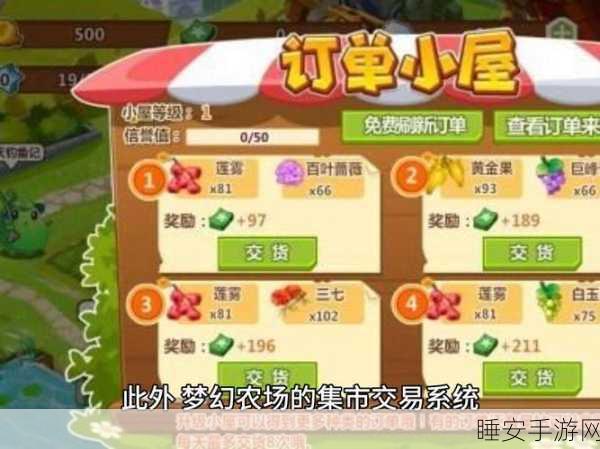 打造梦幻农场，体验经营乐趣，梦幻农场模拟经营游戏深度解析