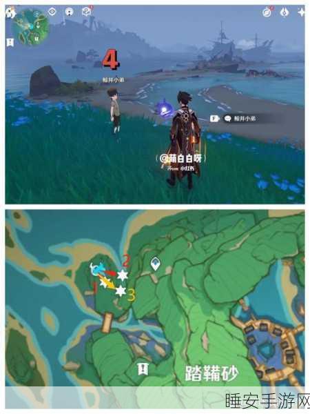原神鲸井小弟手鞠全位置攻略，解锁高效资源收集与竞技秘籍