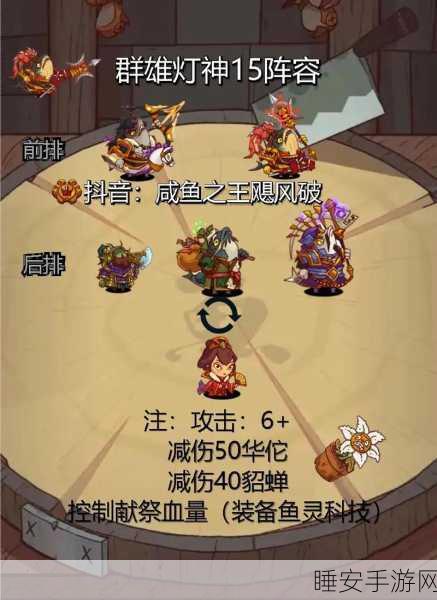 咸鱼之王蜀国灯神首层通关秘籍，策略与实战心得大揭秘