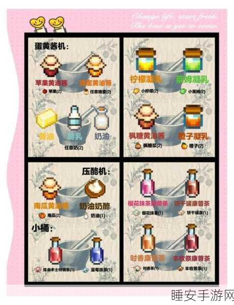 星露谷物语深度攻略，揭秘果酱制作与精炼石英的独门秘籍