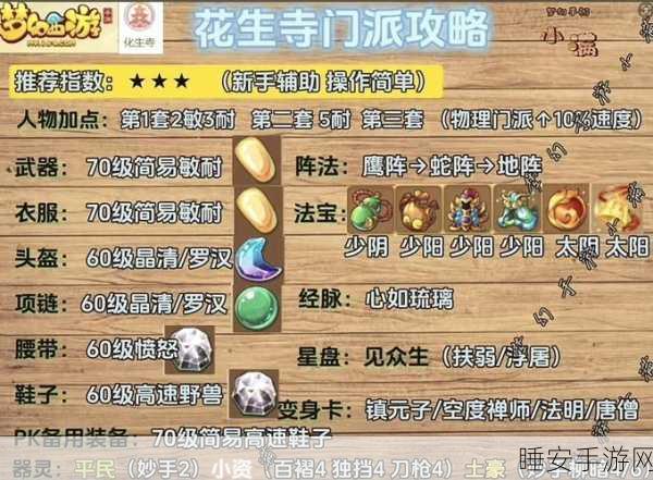 梦幻西游深度解析，化生寺如何巧妙克制各大门派