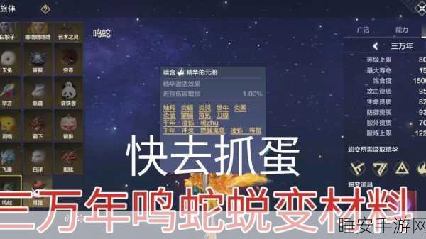 妄想山海，宠物蛋孵化全攻略，解锁稀有神兽秘籍